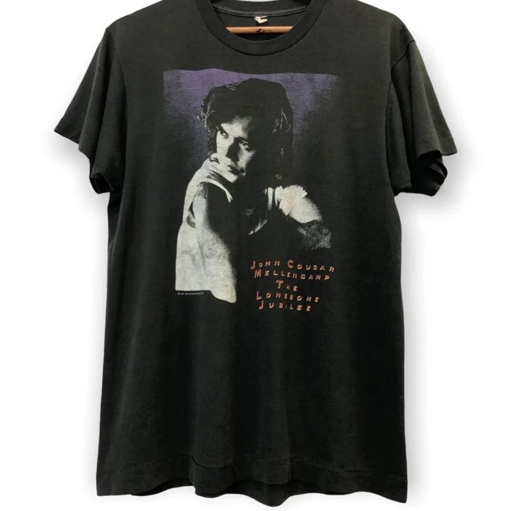 Vintage Single Stitch 1987 John Cougar Mellencamp Tee